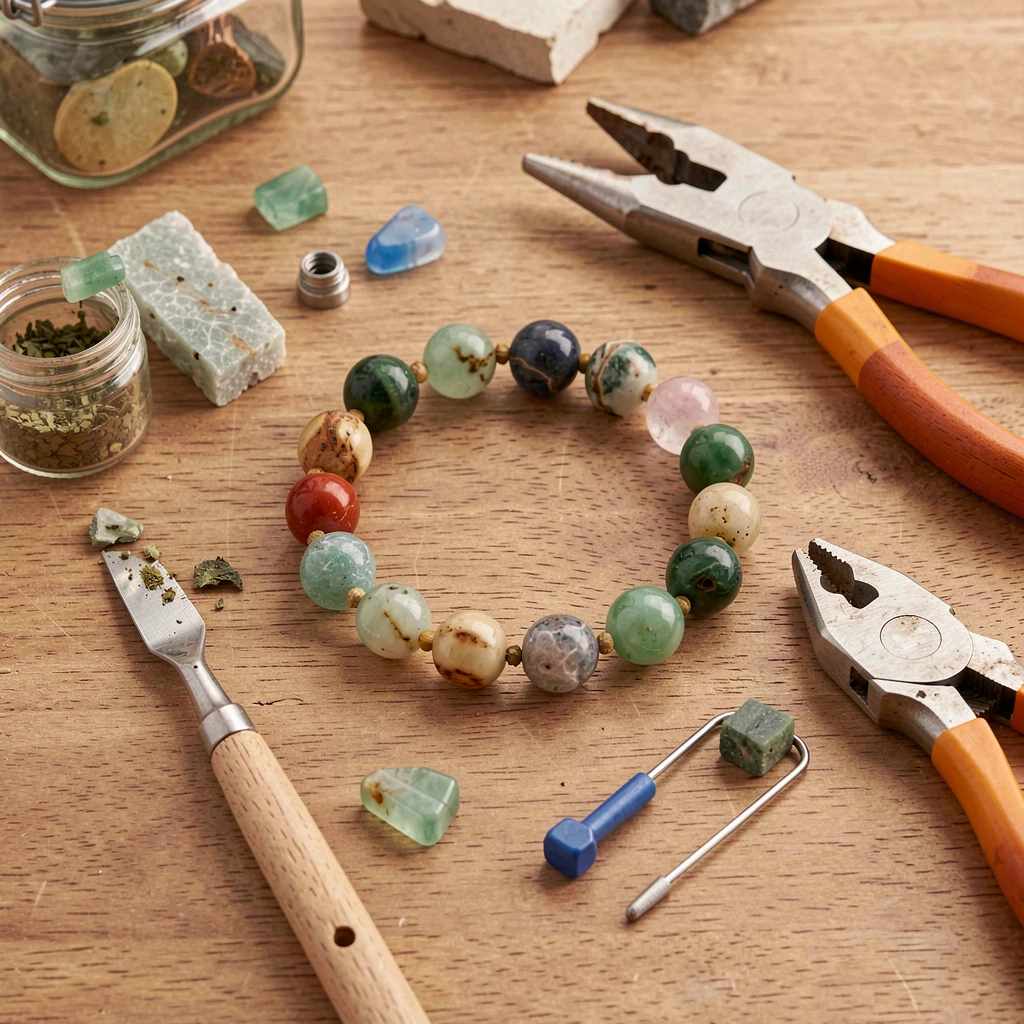 Outils et apprêts durables sur l’établi